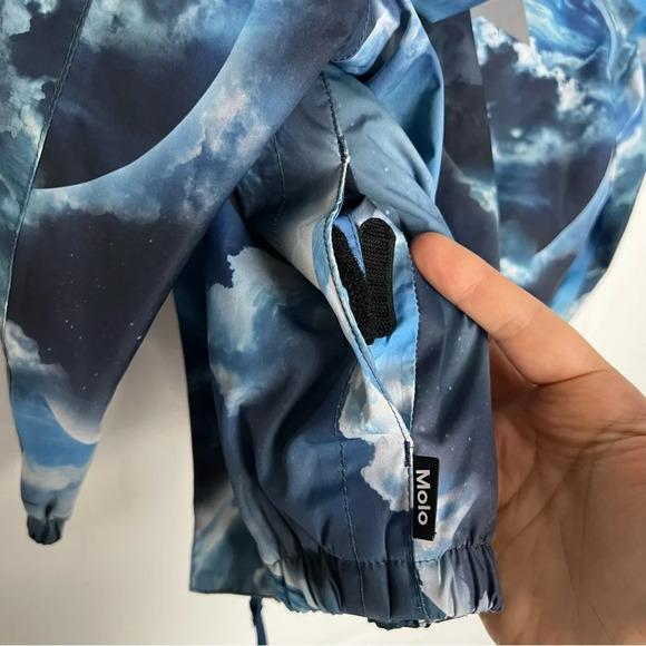 Molo universe windbreaker kids jacket blue size 2 y - Picture 10 of 10